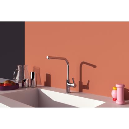 Ideal Standard GUSTO køkkenarmatur, L-tud, krom