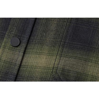 Seven Seas S64 Flannel skjorte, unisex, oliven