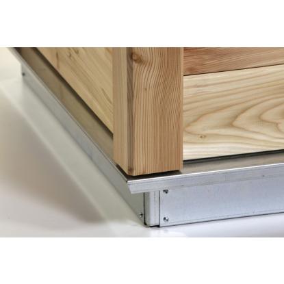 KGT Woody 130 højbed, træ, 131 x 99 x 79 cm