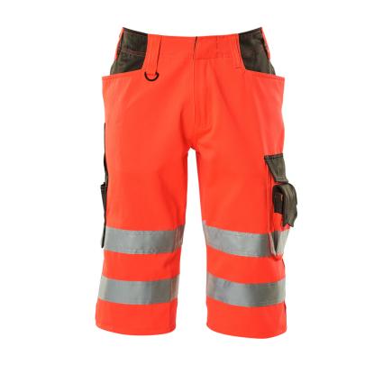 MASCOT SAFE SUPREME Luton arbejdsshorts, hi-vis rød/mørk antracit