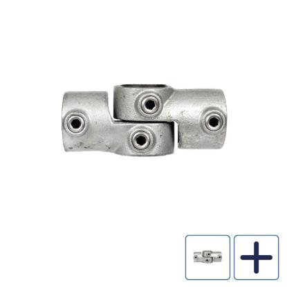 Clarrods Clamps CL148 justerbart T-stykke, 85-235°