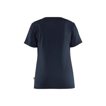 Blåkläder 3426 dame UV t-shirt, mørk marineblå