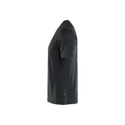Blåkläder 3536 t-shirt merinould, sort