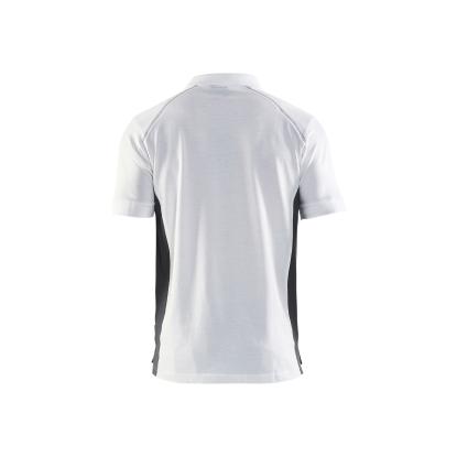 Blåkläder 3324 poloshirt, hvid/mørk grå