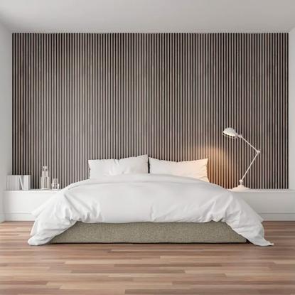 FibroTech PROFF akustikpanel, 605 x 3000 mm, grey oak