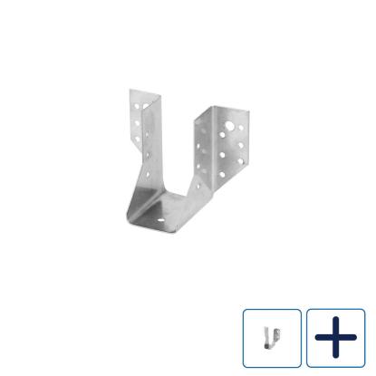 SIMA bjælkesko type U, rustfri A2