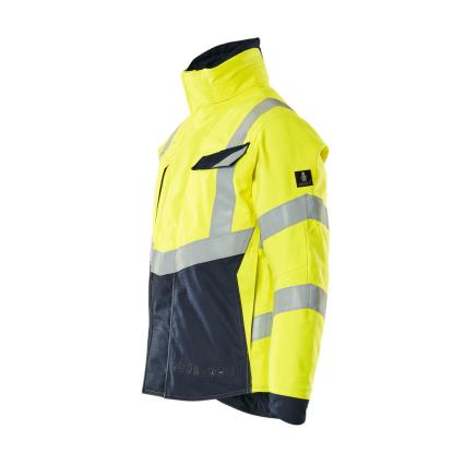MASCOT MULTISAFE vinterjakke, hi-vis gul/mørk marine