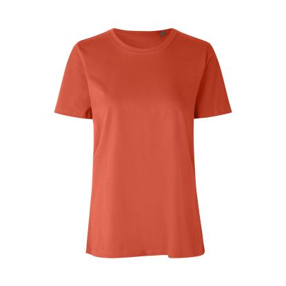ID 0553 T-shirt, økologisk, dame, koral