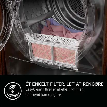 AEG 9000 AbsoluteCare Plus kondenstørretumbler med varmepumpe TR956P95C - 9 kg