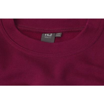 ID 0600 sweatshirt, klassisk, bordeaux