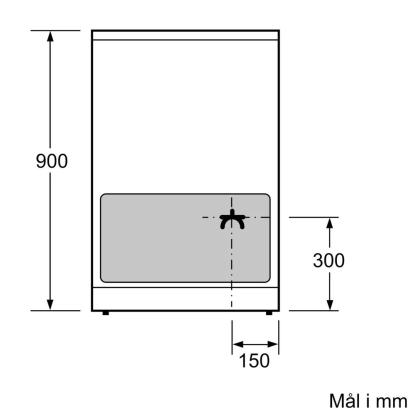 Bosch HLN39A060U induktionskomfur, 66 liter