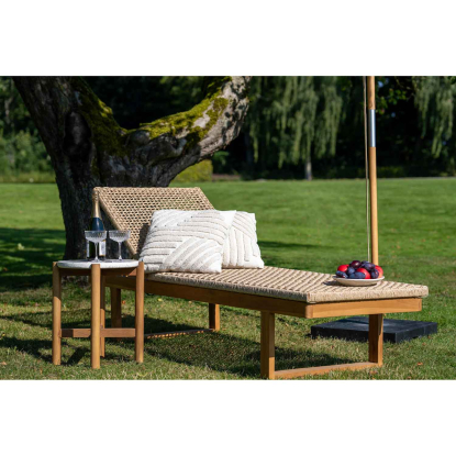 Derby solseng, teak/polyrattan
