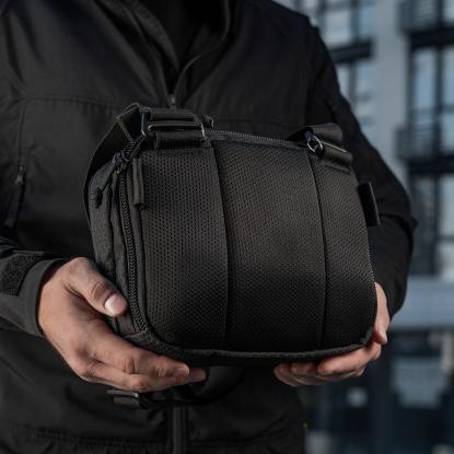 M-TAC Elite Hex EDC skuldertaske, sort