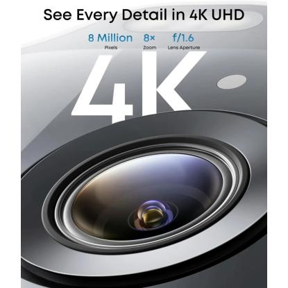 eufy E42 SoloCam sikkerhedskamera med dreje-, vippe- og zoomfunktion inkl. HomeBase S380, 4K, solcelledrevet, 2-pak