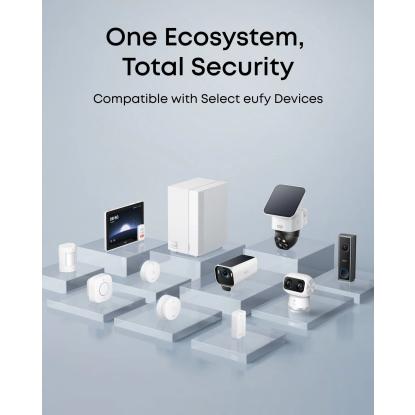 eufy E10 trådløs røg- og kuliltealarm, hvid