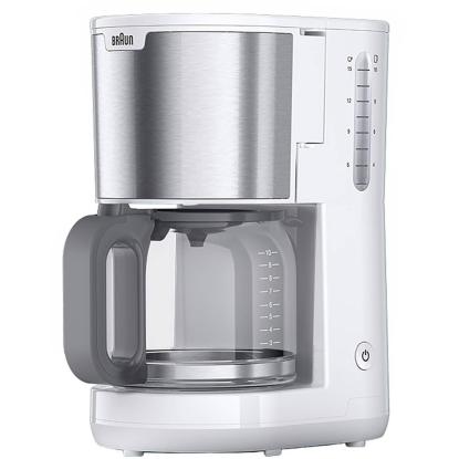 Braun KF1500WH kaffemaskine, 10 kopper