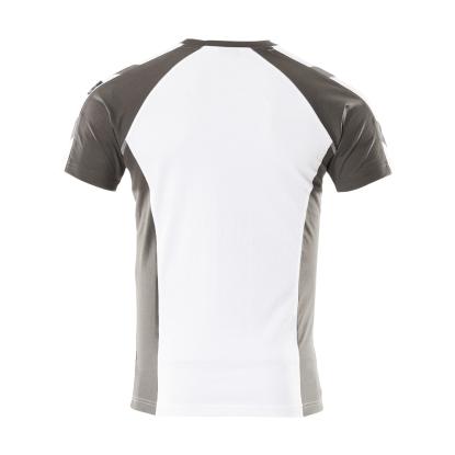 MASCOT UNIQUE Potsdam T-shirt, hvid/mørk antracit