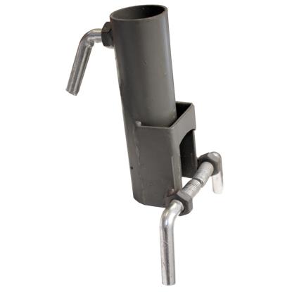 JUMBO gelænderstolpe holder til inderside, varmgalvaniseret - 2200115