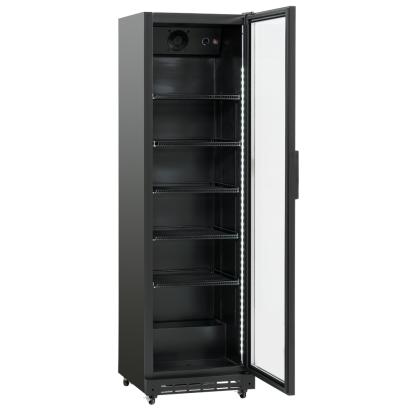 Scandomestic SD 430 BE displaykøleskab, 360 liter