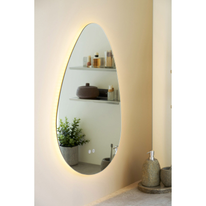 Kiama spejl med LED, 58 x 80 cm