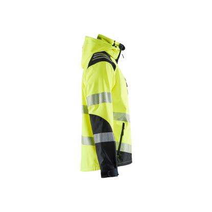 Blåkläder 4491 high vis softshelljakke, hi-vis gul/sort