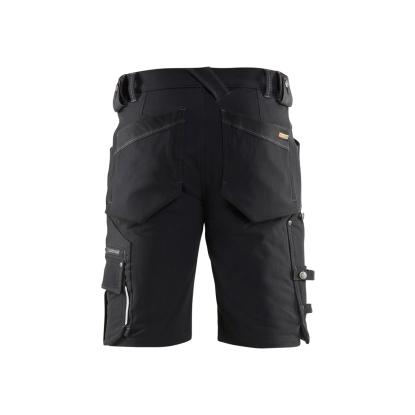 Blåkläder 1987 håndværker shorts 4-vejs stretch x1900, sort