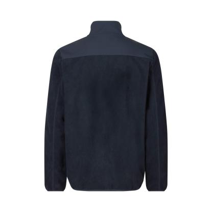 ID 0744 Bonded fleecejakke, navy