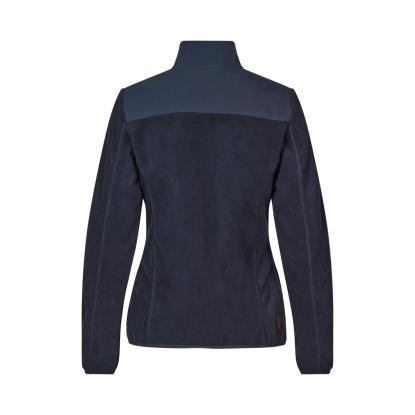 ID 0745 Bonded fleecejakke, dame, navy