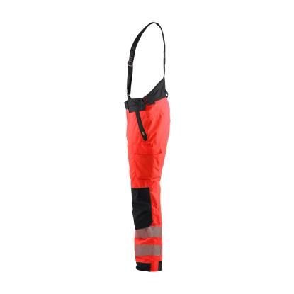 Blåkläder 1875 high vis vinter buks, hi-vis rød/sort
