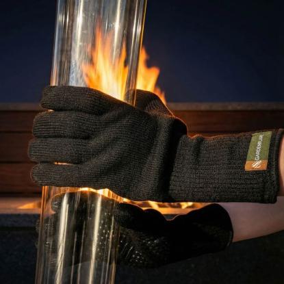 Gardenflare grill- og varmehandske, sort - 2 stk.