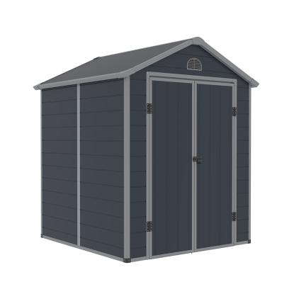 Westmann Universo XL redskabsskur, plast, mørkegrå, 226 x 190 x 192 cm