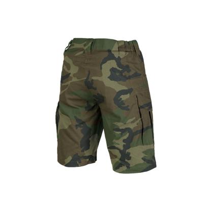 Mil-Tec Assault ripstop shorts, woodland camo 