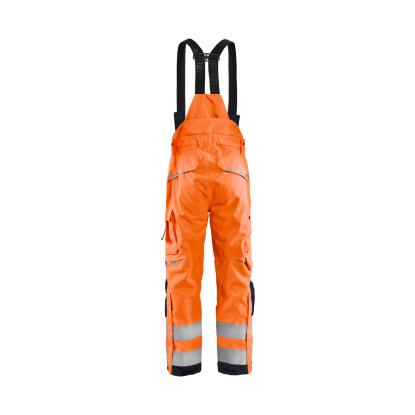 Blåkläder 1867 high vis skalbuks, hi-vis orange/marineblå