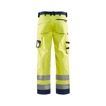 Blåkläder 1566 high vis buks, hi-vis gul/marineblå