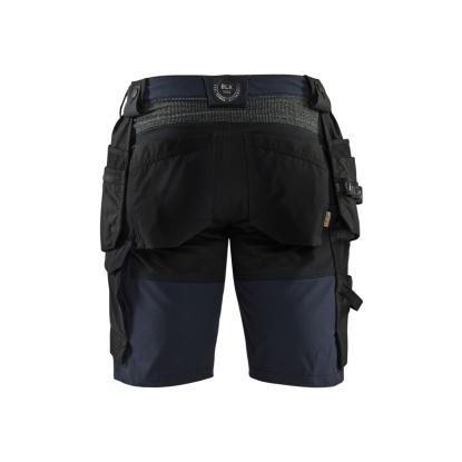 Blåkläder 1520 håndværker shorts 4-vejs stretch, mørk marineblå/sort