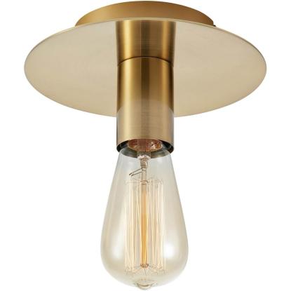 Markslöjd Piatto loftslampe, Ø18 cm, messing