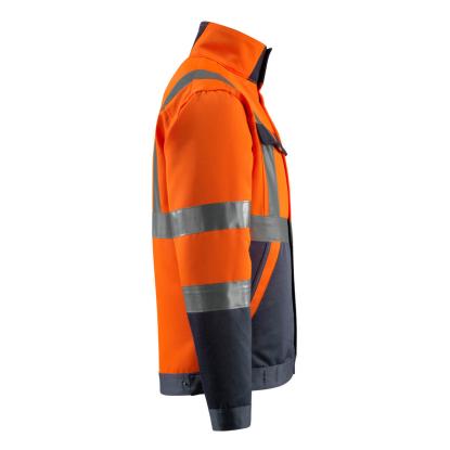 MASCOT SAFE LIGHT Forster arbejdsjakke, hi-vis orange/mørk marine