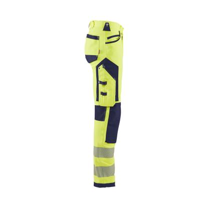 Blåkläder 1197 high vis buks 4-vejs stretch, hi-vis gul/marineblå