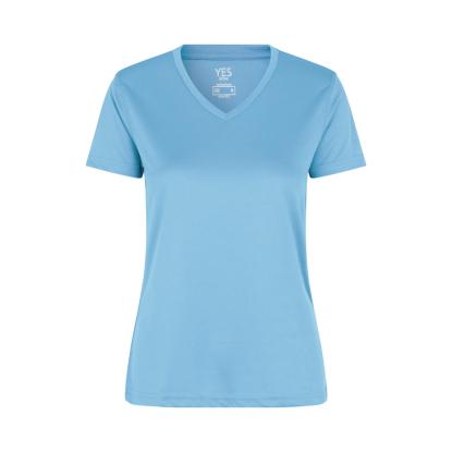 ID 2032 YES Active T-shirt, dame, cyan