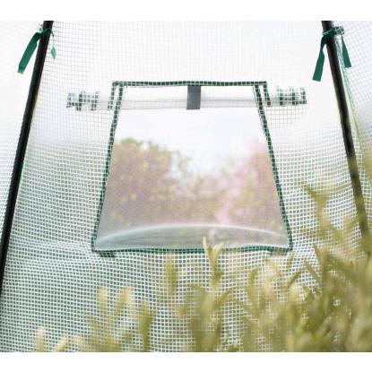 Westmann Avocado overvintringstelt/drivhus, PE-folie, hvid, 250 x 250 x 250 cm