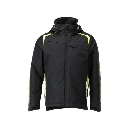 MASCOT ACCELERATE SAFE vinterjakke, sort/hi-vis gul