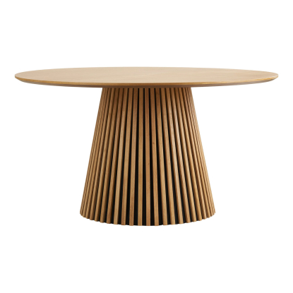 Osaka spisebord, egefiner, Ø140 cm