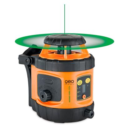 geo-FENNEL FLG 190A-GREEN komplet rotationslasersæt med FR 45 modtager