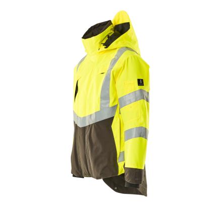 MASCOT SAFE SUPREME Harlow skaljakke, hi-vis gul/mørk antracit