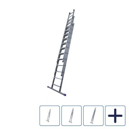 JUMBO Pro Classic skydestige 3-delt