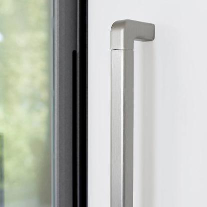 Beslag Design Mango greb, 1088 mm, rustfrit stål look