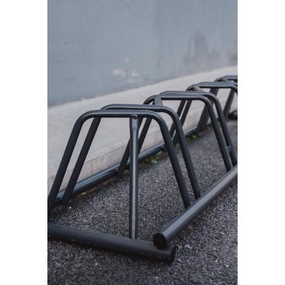 Varax cykelstativ med 5 pladser, grå
