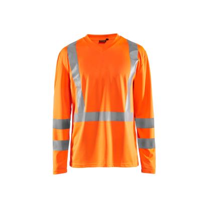 Blåkläder 3383 high vis UV t-shirt lang ærme, hi-vis orange