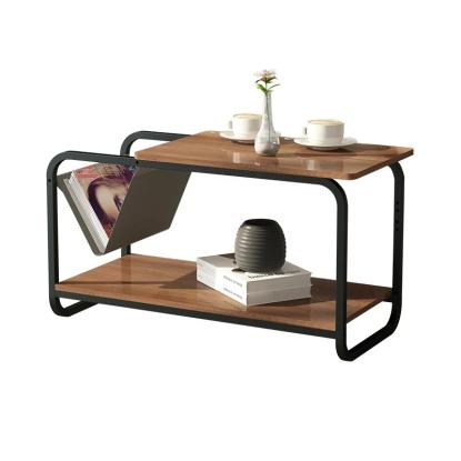 Sidebord med avisholder, 86,5 x 40 x 46 cm