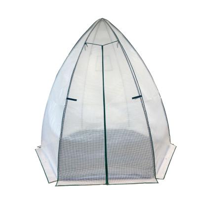 Westmann Avocado overvintringstelt/drivhus, PE-folie, hvid, 250 x 250 x 250 cm